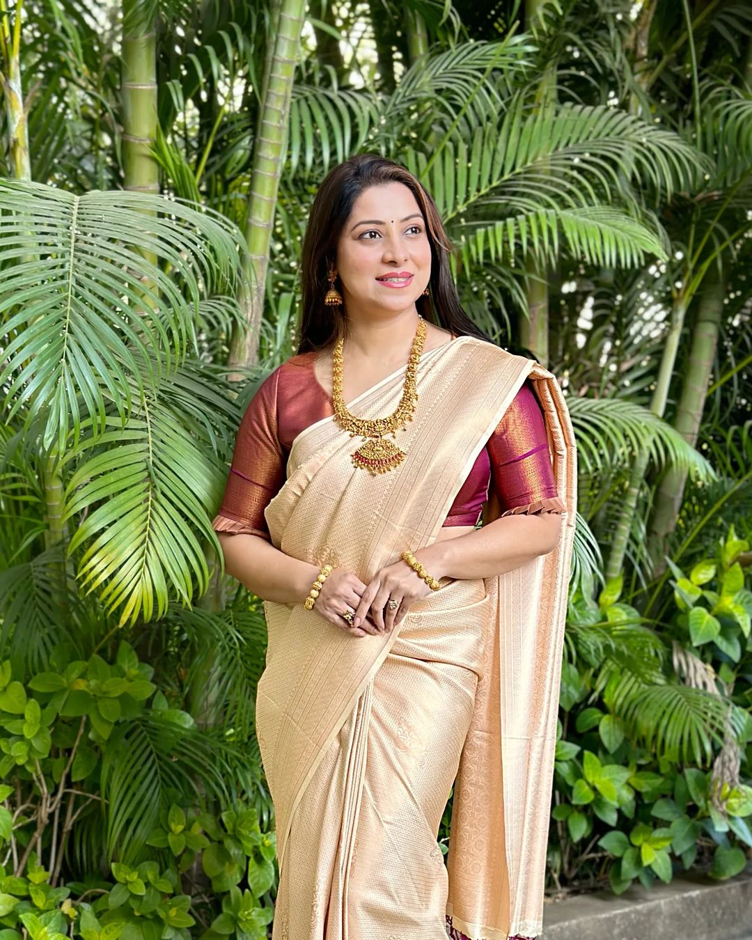 Manasa – Semi Silk Sarees – The SilkWalk Studio